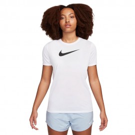 Mezza Manica Swoosh bianco