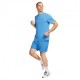 Nike Maglietta Palestra Swoosh Blu Uomo