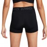 Nike Shorts Sportivi Pro Train Nero Donna