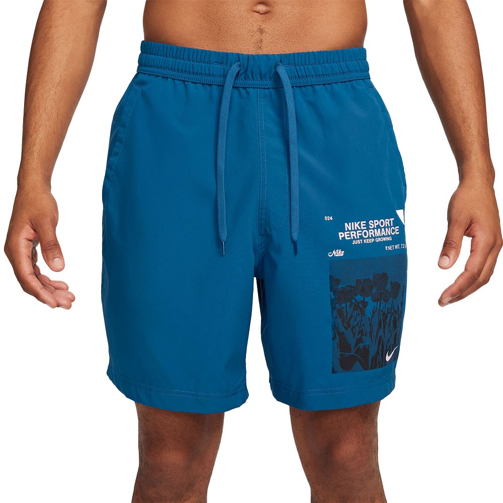 Nike Shorts Sportivi Train Blu Uomo L