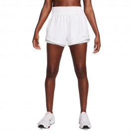Nike Shorts Sportivi Train 2 In 1 Bianco Donna