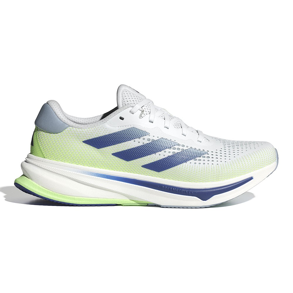Adidas supernova rise bianco blue verde - scarpe running uomo eur 42 / uk 8