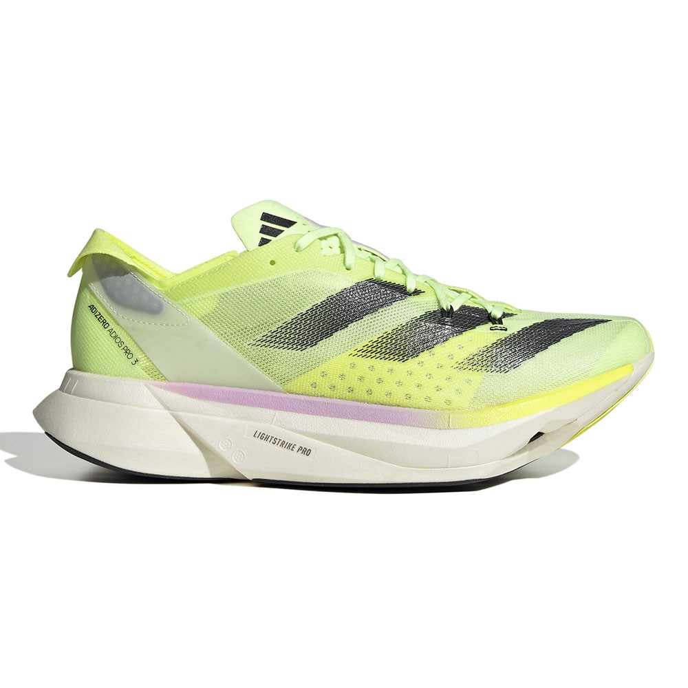 ADIDAS Adizero Adios Pro 3 Verde Fluo - Scarpe Running Uomo EUR 46 / UK 11