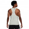 Nike Canotta Running Df Aroswift Summit Bianco Nero Uomo