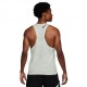 Nike Canotta Running Df Aroswift Summit Bianco Nero Uomo