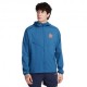 Nike Giacca Running Windrunner Brs Court Blue Safety Arancio Uomo