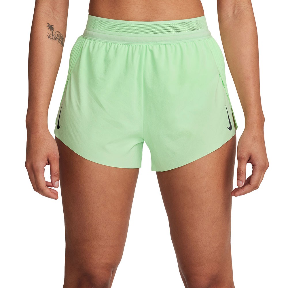 Nike Pantaloncini Running Aroswift 3 Vapor Verde Nero Donna Acquista online su Sportland
