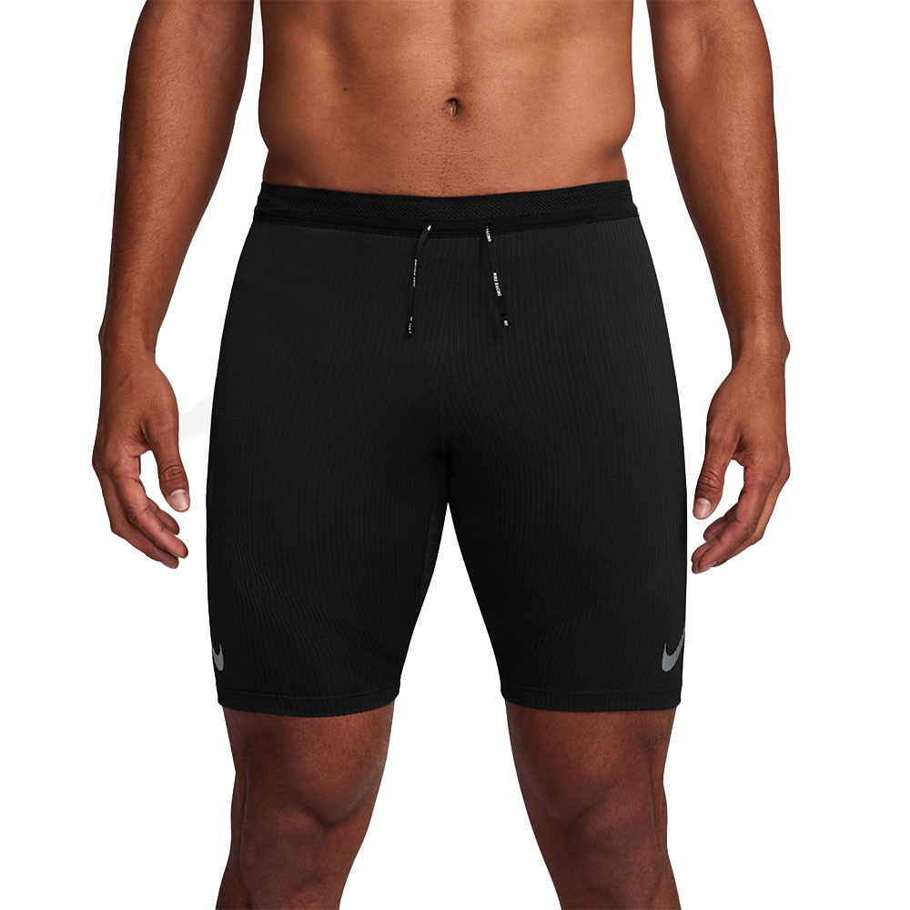 Image of Nike Pantaloncini Running Tight Aeroswift Nero Summit Bianco Uomo XL068
