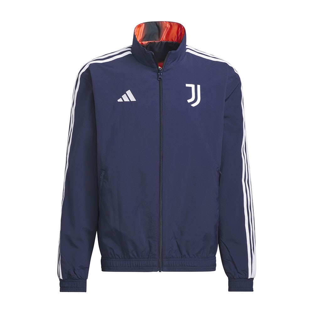 ADIDAS Giacca Da Calcio Juve Anth Blu Bianco Uomo XL