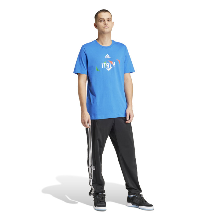ADIDAS Maglia Calcio Italia Euro 24 Azzurro Bianco Uomo