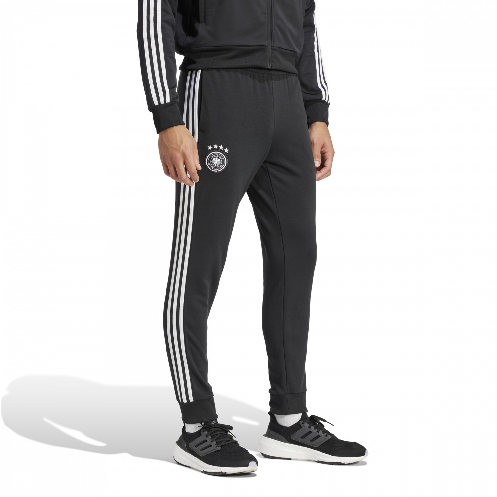 ADIDAS Pantaloni Allenamento Calcio Germania Dna Nero Bianco Uomo M