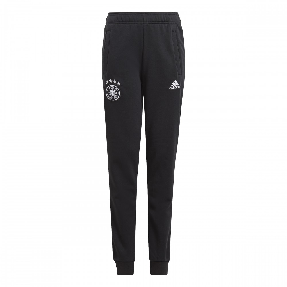 ADIDAS Pantaloni Allenamento Calcio Germania Dna Nero Bianco Bambino 11-12 Anni