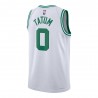 Nike Canotta Basket Nba Celtics Association Bianco Verde Uomo