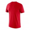 Nike T-Shirt Basket Nba Bulls Cc Tee Rosso Uomo