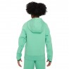 Nike Felpa Con Cappuccio Tech Fleece Verde Bambino