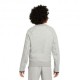 Nike Felpa Giro Tech Fleece Grigio Bambino