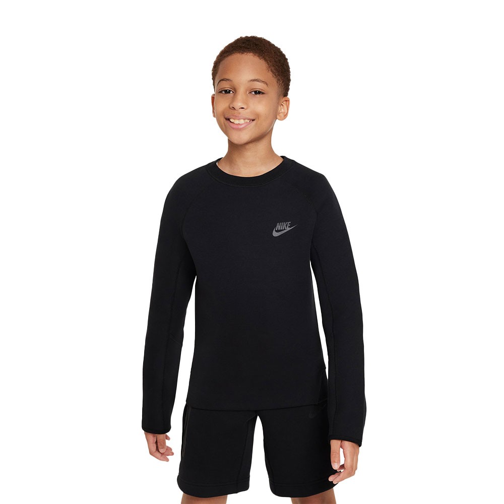 Nike Felpa Giro Tech Fleece Nero Bambino XL