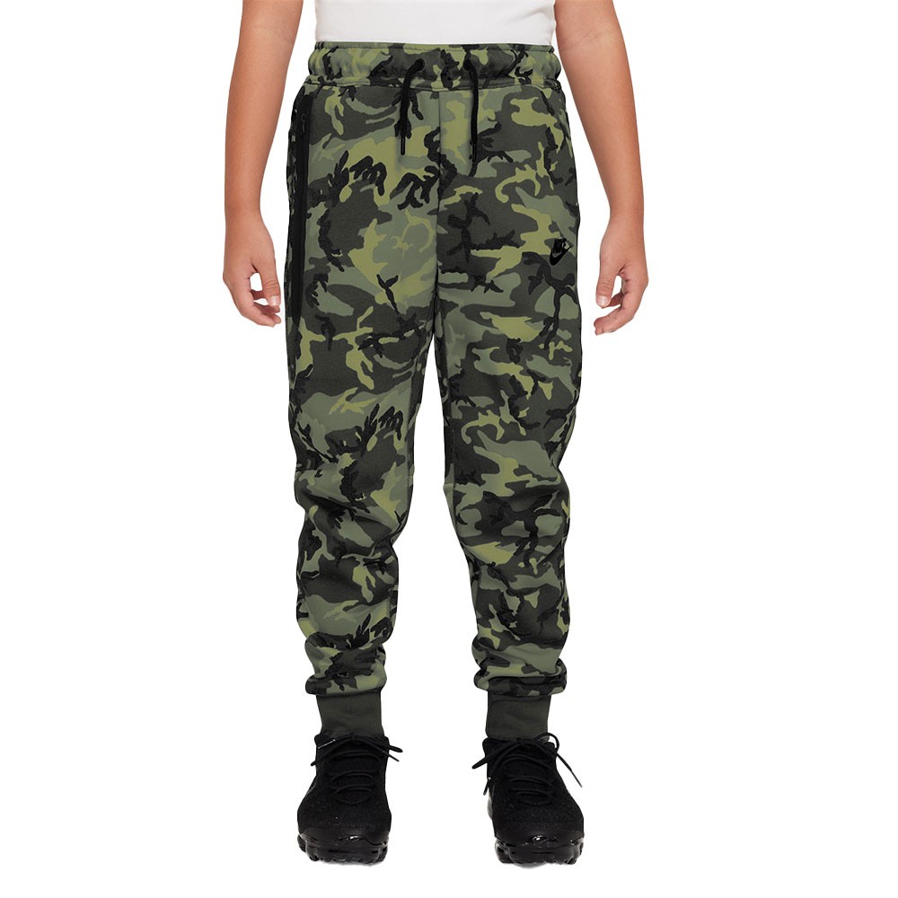 Nike Pantaloni Con Polsino Tech Fleece Camouflage Bambino L