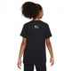 Nike T-Shirt Air Big Logo Nero Bambina