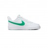 Nike Courth Borough Low Recraft Gs Bianco Verde - Scarpe Ginnastica Bambino