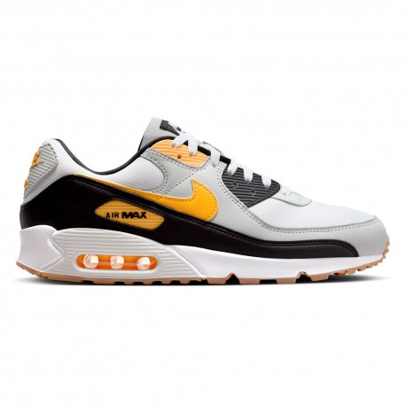 Nike Air Max 90 Bianco Arancio - Sneakers Uomo