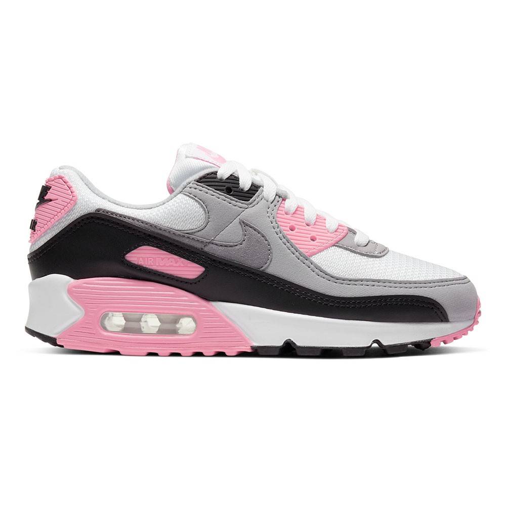 Nike Air Max 90 Bianco Grigio Rosa - Sneakers Donna EUR 40 / US 8,5