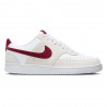 Nike Court Vision Lo Bianco Rosso - Sneakers Donna