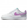 Nike Court Vision Lo Nn Bianco Fuxia - Sneakers Donna