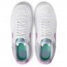 Nike Court Vision Lo Nn Bianco Fuxia - Sneakers Donna