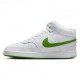 Nike Court Vision Mid Bianco Verde - Sneakers Donna