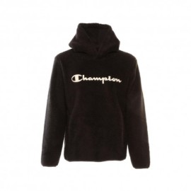 Champion Felpa Orsetto Logo Nero Uomo