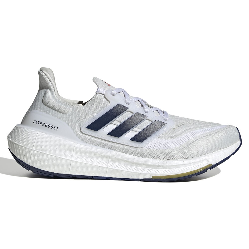 ADIDAS Ultraboost Light Bianco Nero - Scarpe Running Uomo EUR 45 1/3 / UK 10,5