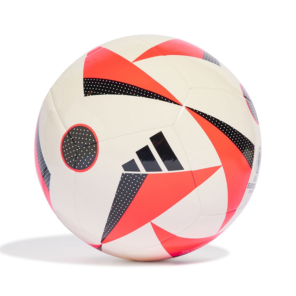 ADIDAS Pallone Da Calcio Euro24 Clb Bianco Rosso 5