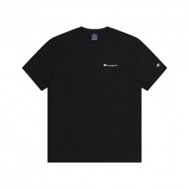 Champion T-Shirt Logo Piccolo Nero Uomo