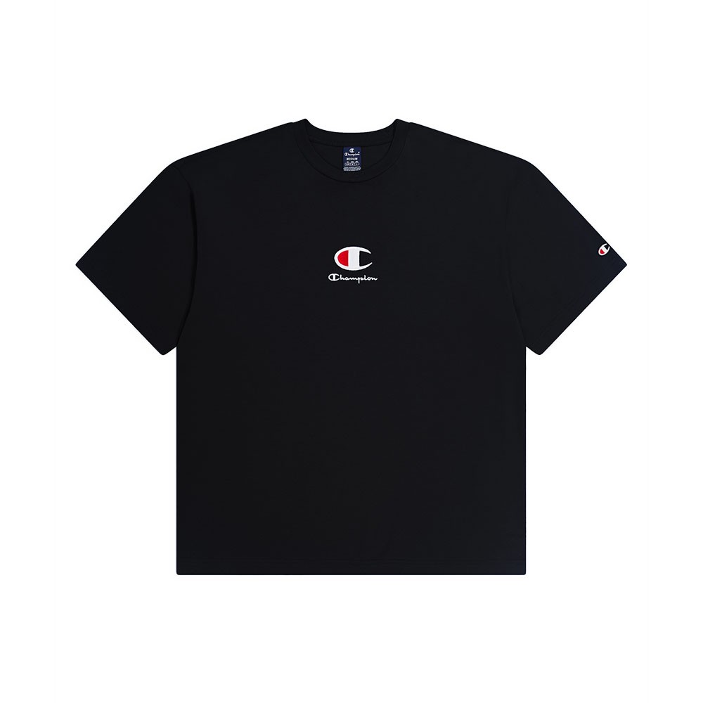 Image of Champion T-Shirt Logo Scritta Nero Uomo L