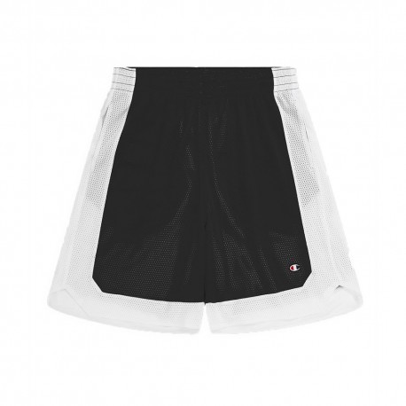 Champion Shorts Mesh Nero Uomo