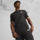 Puma T-Shirt Logo Piccolo Mm Nero Uomo