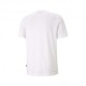 Puma T-Shirt Logo Piccolo Mm Bianco Uomo