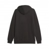 Puma Felpa Con Cappuccio Logo Nero Uomo