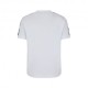 Ea7 T-Shirt Banda Spalla Bianco Uomo