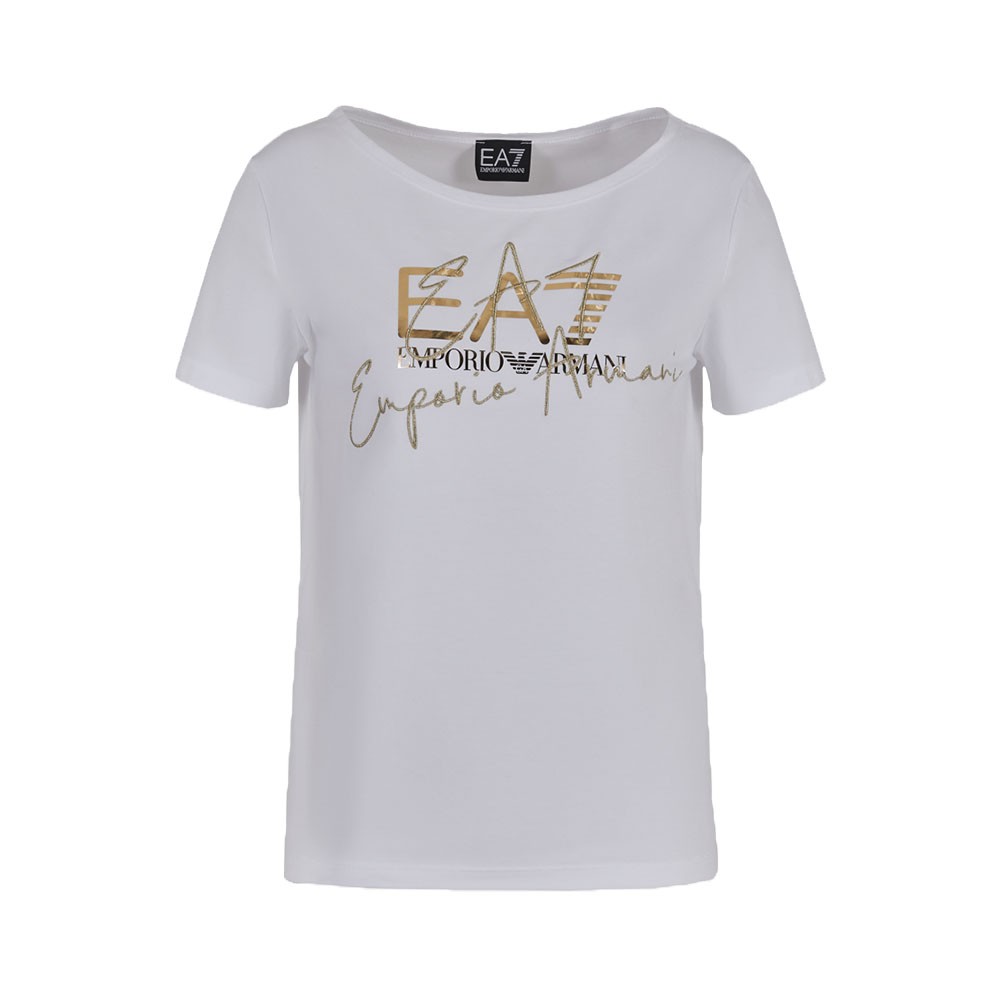 Ea7 T-Shirt Bianco Donna XS