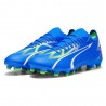 Puma Ultra Match Fg/Ag Royal Bianco - Scarpe Da Calcio Uomo