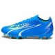 Puma Ultra Match Fg/Ag Royal Bianco - Scarpe Da Calcio Uomo