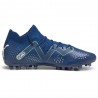 Puma Future Match Mg Blu Bianco - Scarpe Da Calcio Uomo