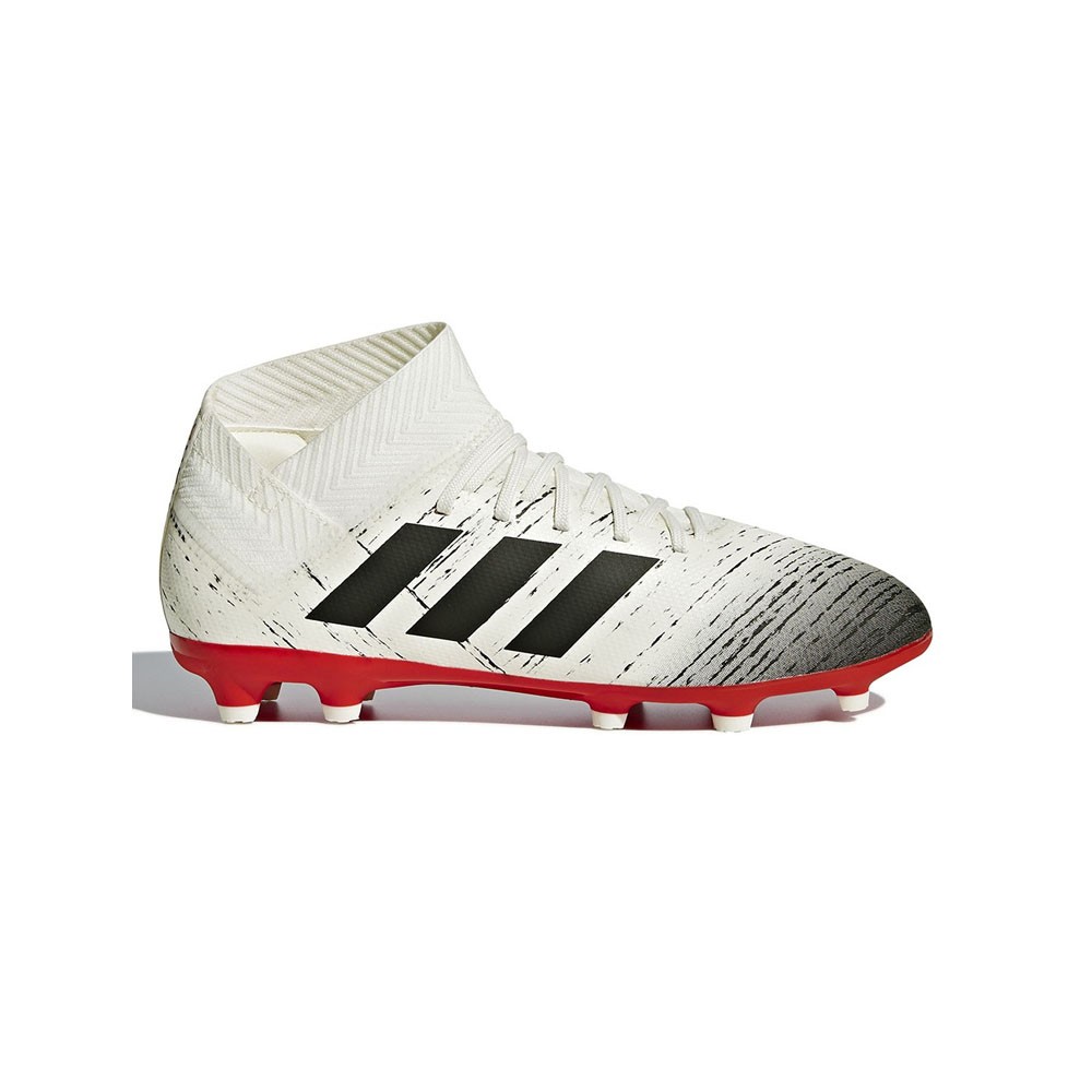 ADIDAS Nemeziz Messi 18.3 Fxg Bianco Nero - Scarpe Da Calcio Bambino EUR 30 / UK 11.5k