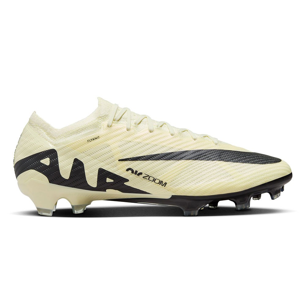Nike Zoom Vapor 15 Elite Fg Lemon Nero - Scarpe Da Calcio Uomo EUR 42 / US 8,5