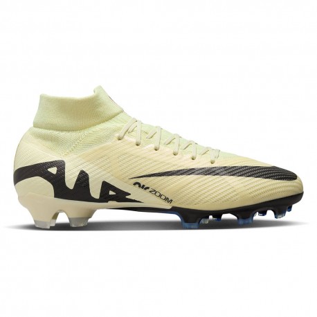 Nike Zoom Superfly 9 Pro Fg Lemon Nero - Scarpe Da Calcio Uomo