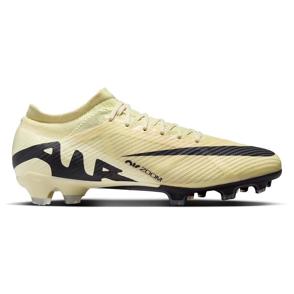 Nike Zoom Vapor 15 Pro Fg Lemon Nero - Scarpe Da Calcio Uomo EUR 40,5 / US 7,5