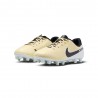 Nike Legend 10 Academy Fg Mg Lemon Nero Oro - Scarpe Da Calcio Bambino