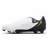 Nike Phantom Gx Ii Academy Fg Mg Bianco Nero Oro - Scarpe Da Calcio Uomo